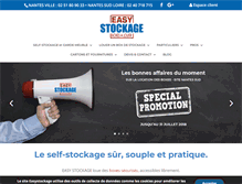 Tablet Screenshot of easystockage.com